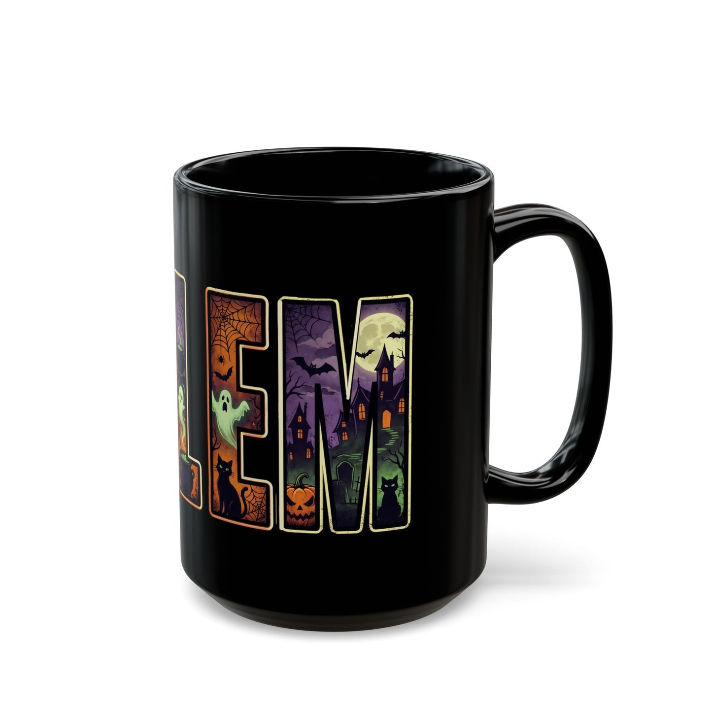 SALEM Spooky Black Mug (11oz, 15oz)