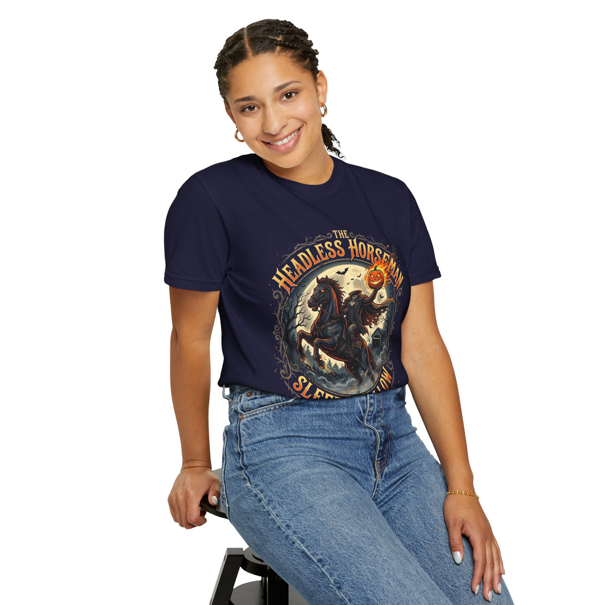 HEADLESS HORSEMAN Unisex Garment-Dyed T-shirt