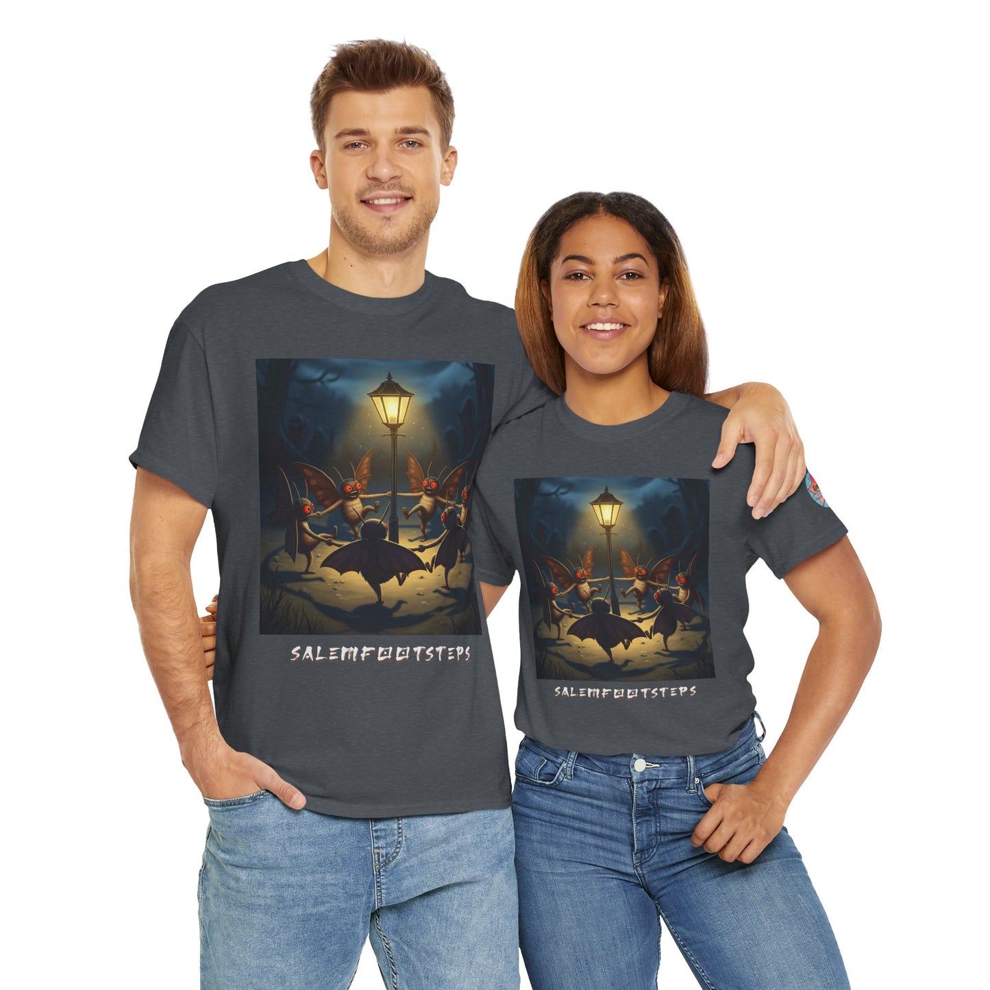 Mothman Lamp Celebration Tee (Mult Colors)