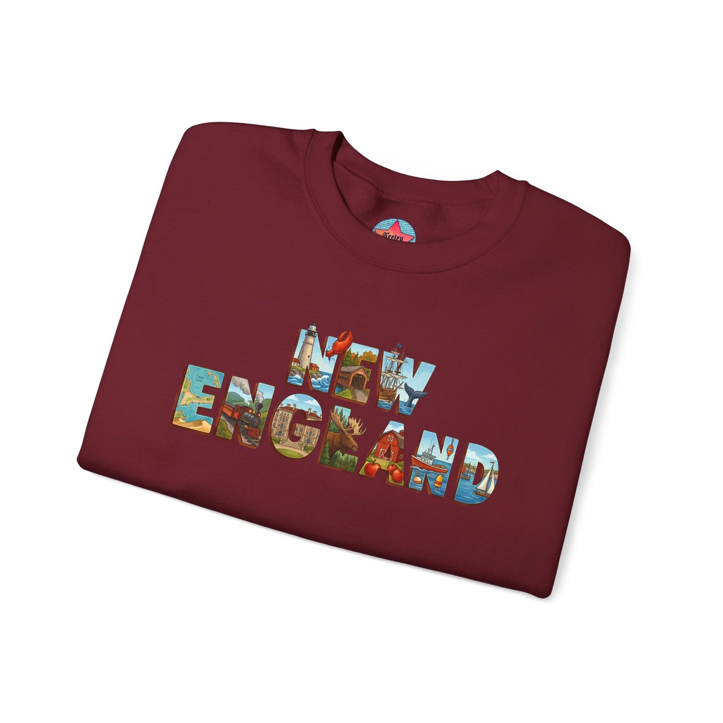 NEW ENGLAND Unisex Heavy Blend™ Crewneck Sweatshirt