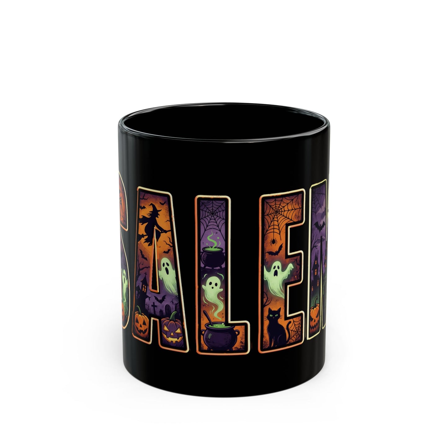 SALEM Spooky Black Mug (11oz, 15oz)