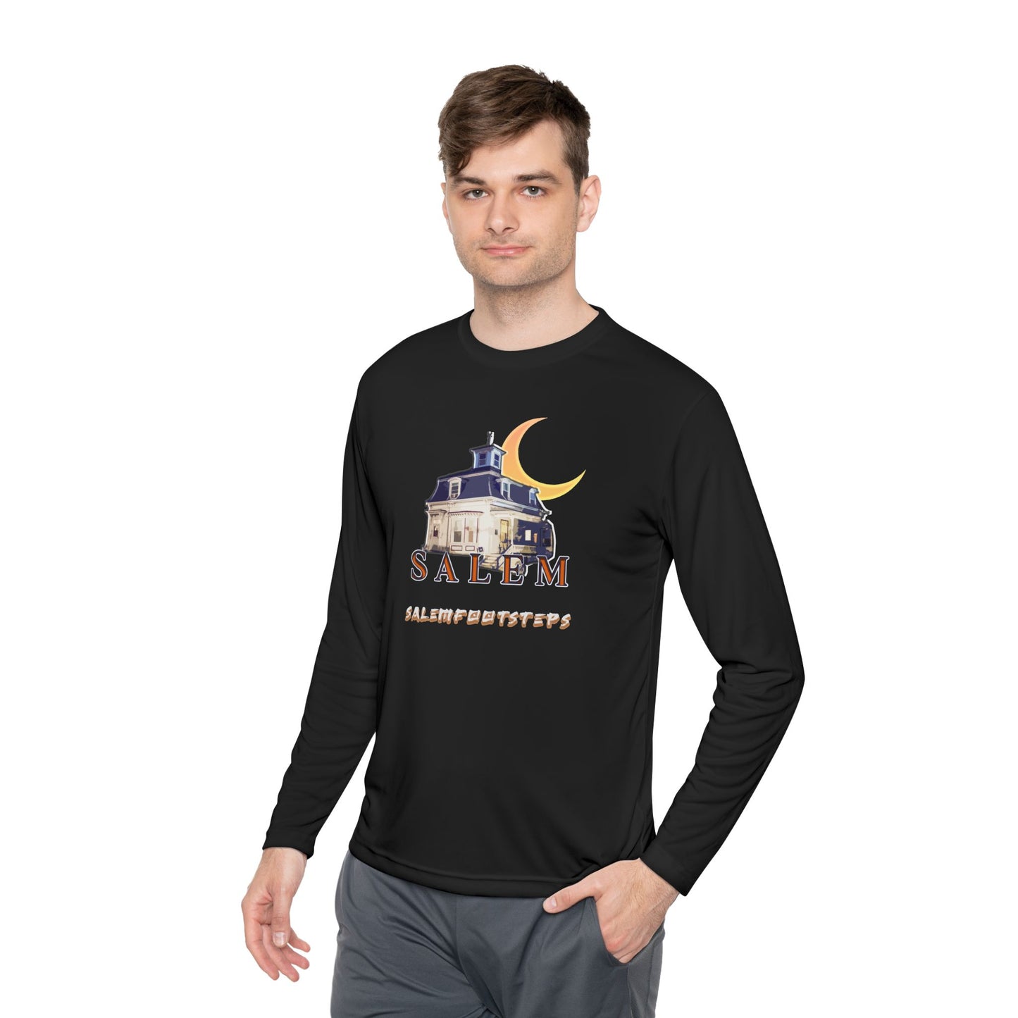 SALEM HOUSE Unisex Lightweight Long Sleeve Tee