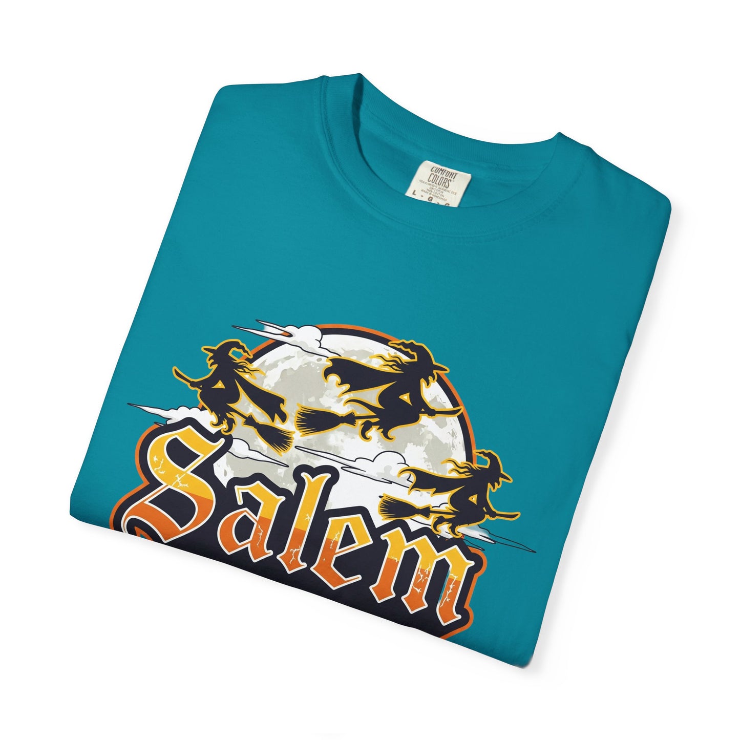 SALEM LOGO Unisex Garment-Dyed T-shirt