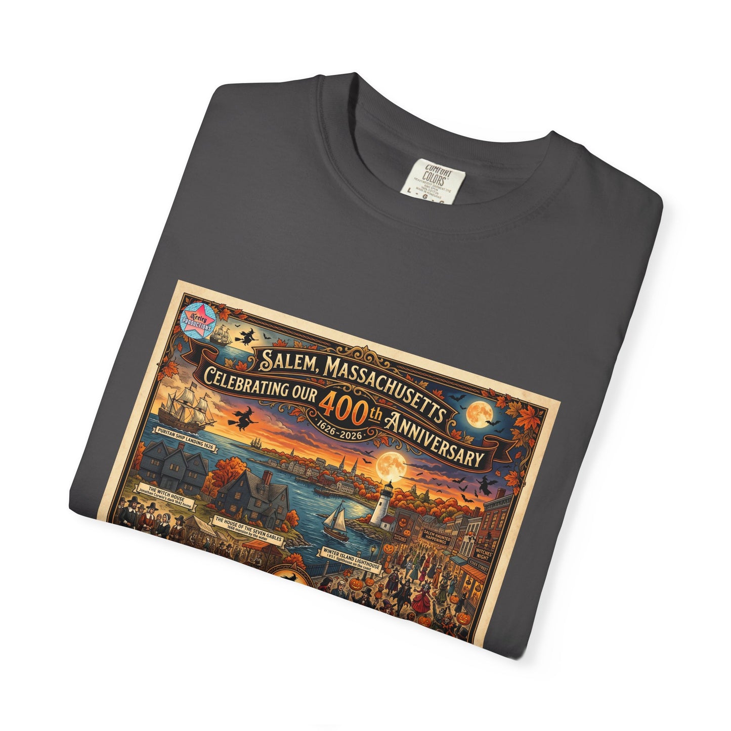 Salem 400 Unisex Garment-Dyed T-shirt