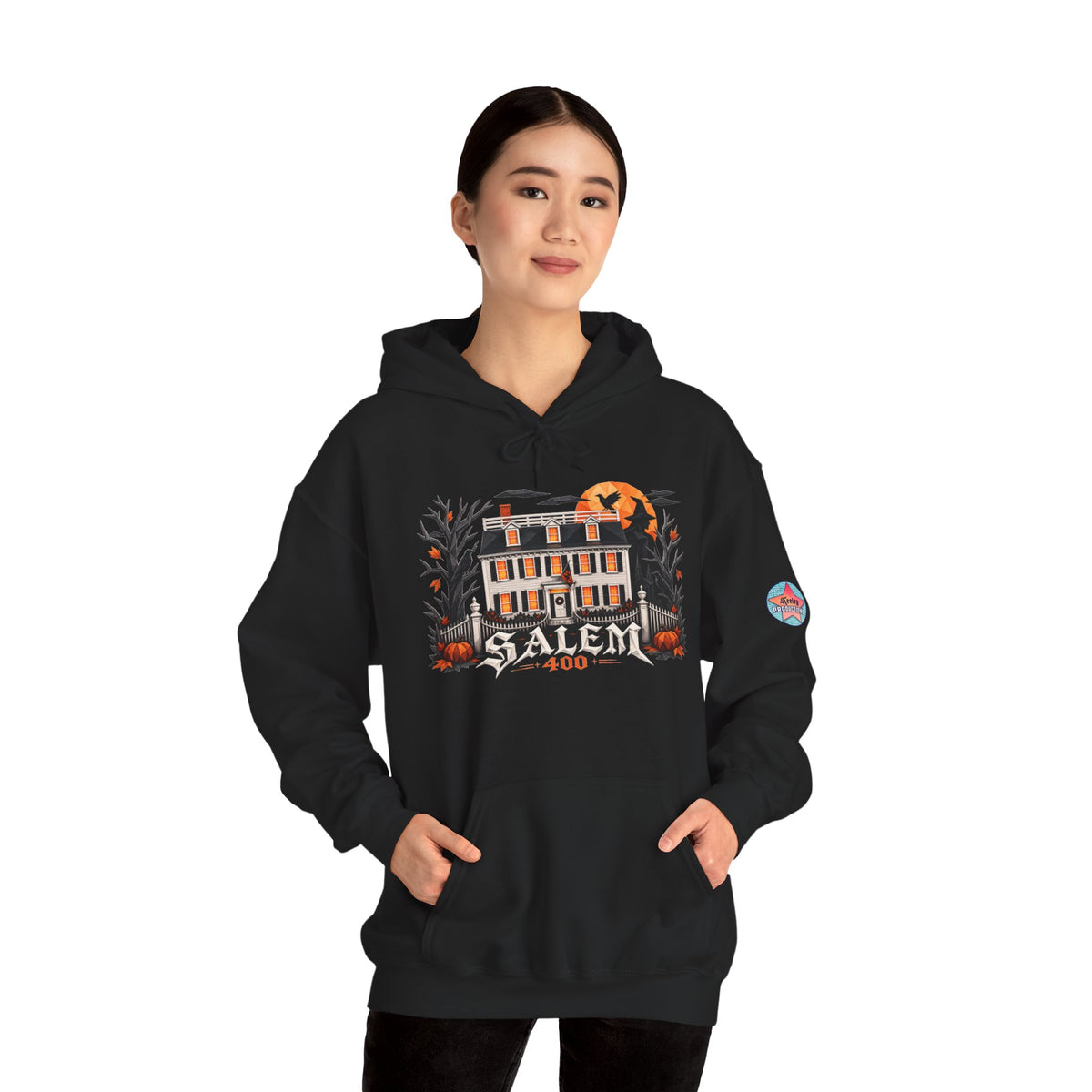 Salem 400 Ropes Mansion - Unisex Heavy Blend™ Hooded Sweatshirt