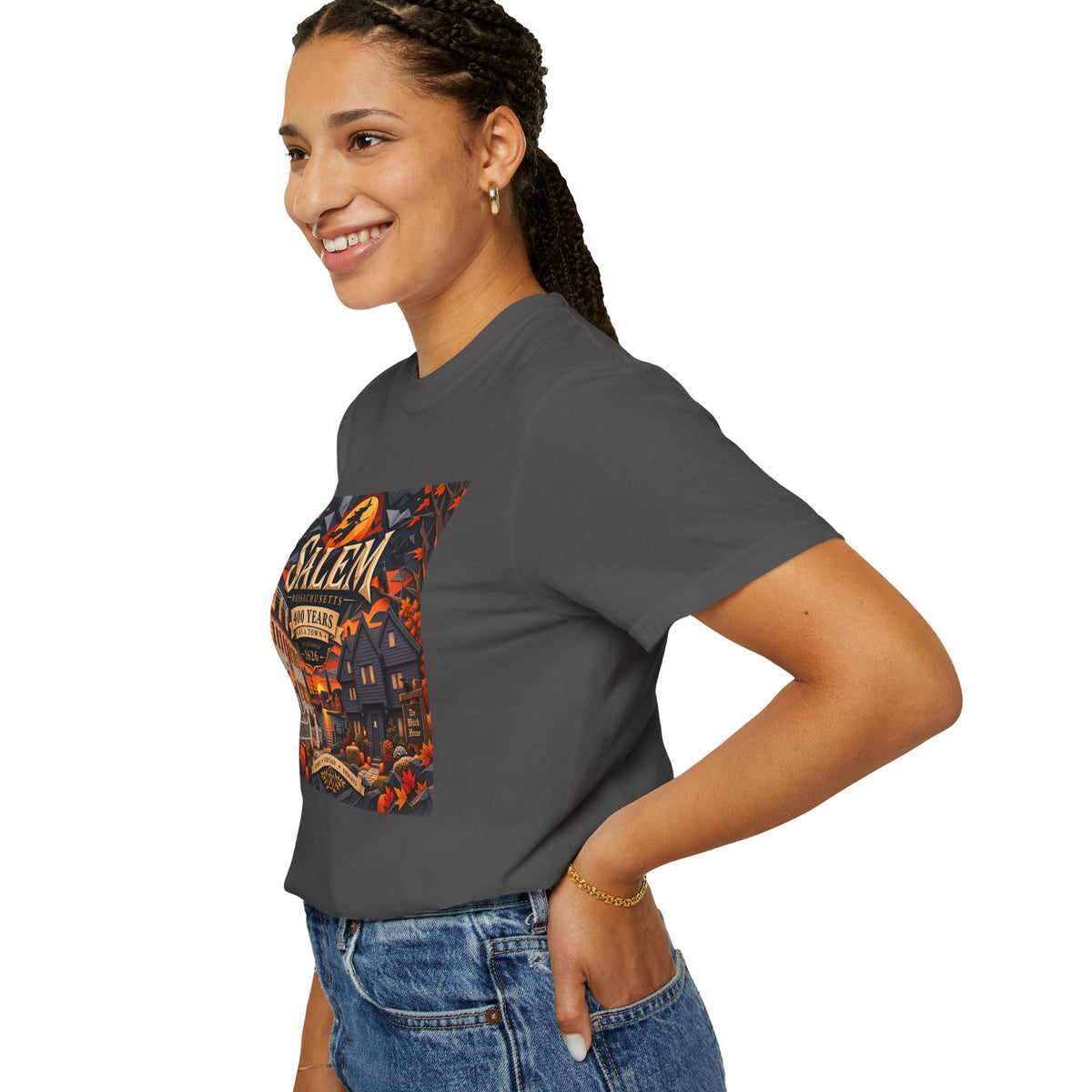 Salem 400 Forever - Unisex Garment-Dyed T-shirt