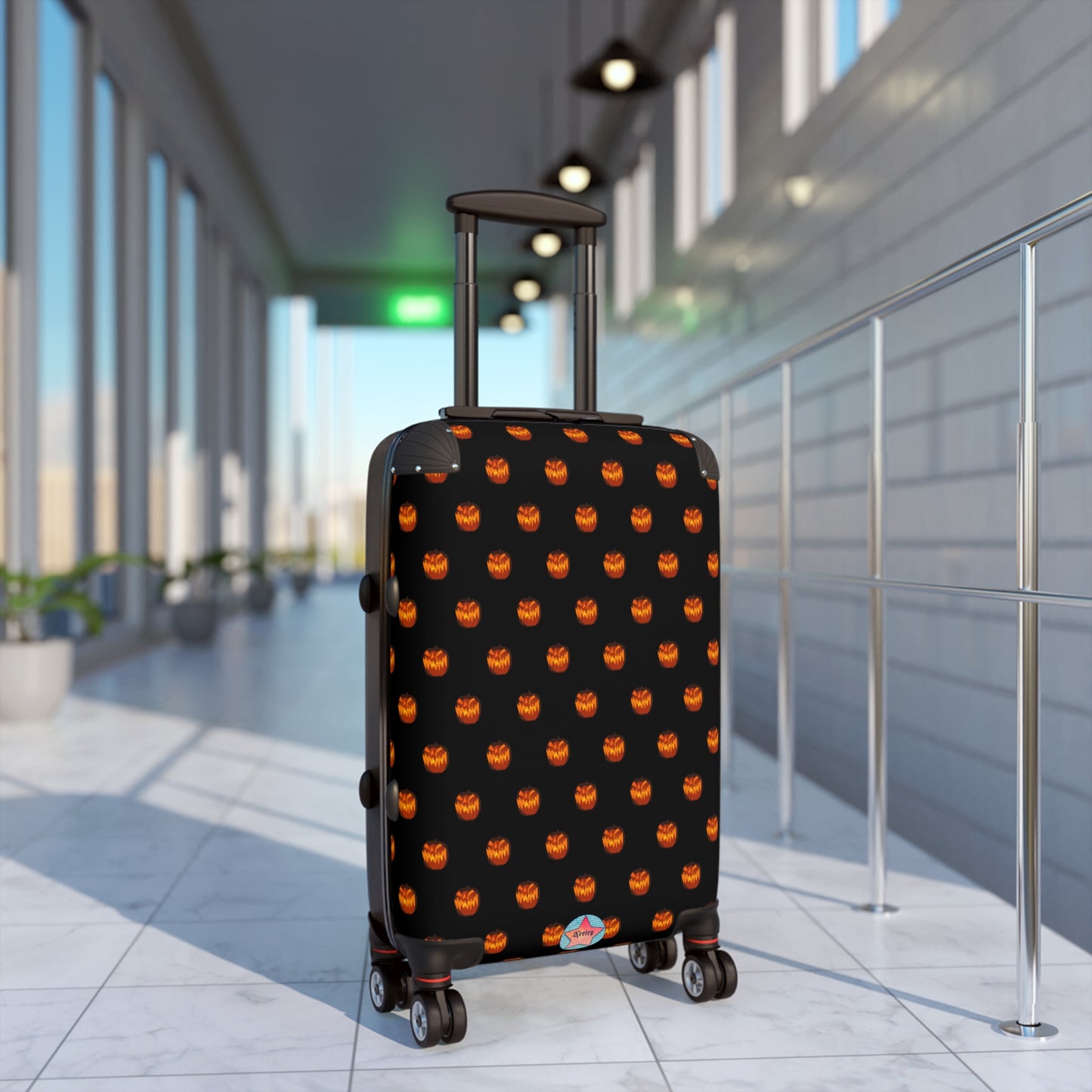 PUMPKIN MAN PRINT Suitcase