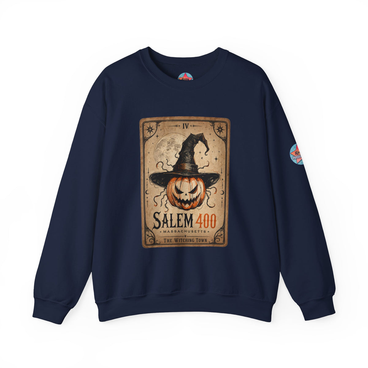 PUNKIN TAROT Unisex Heavy Blend™ Crewneck Sweatshirt – alternate view | SalemFootsteps