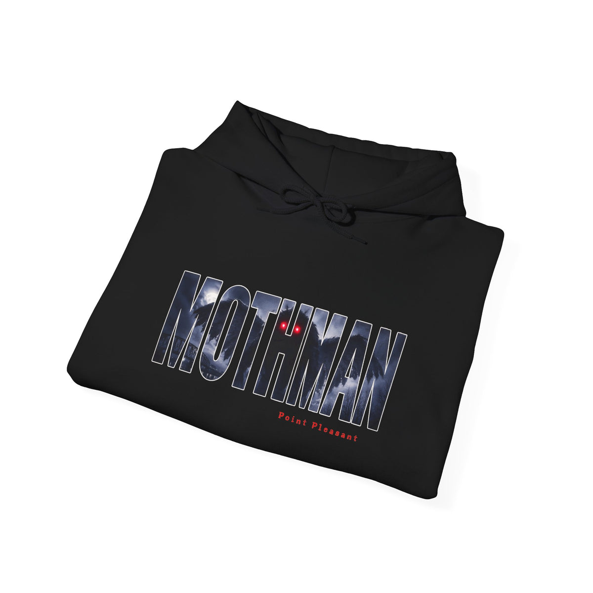 MOTHMAN LURKS Unisex Heavy Blend™ Hooded Sweatshirt