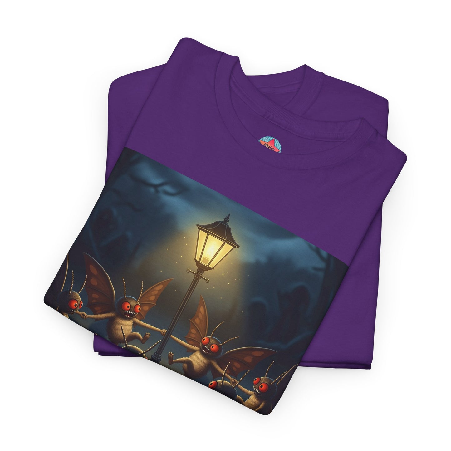 Mothman Lamp Celebration Tee (Mult Colors)