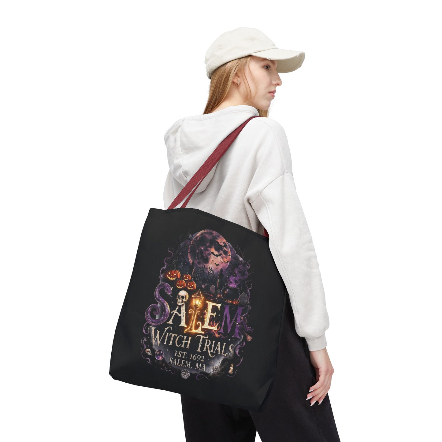 SALEM WITCH TRIALS Tote Bag (AOP)