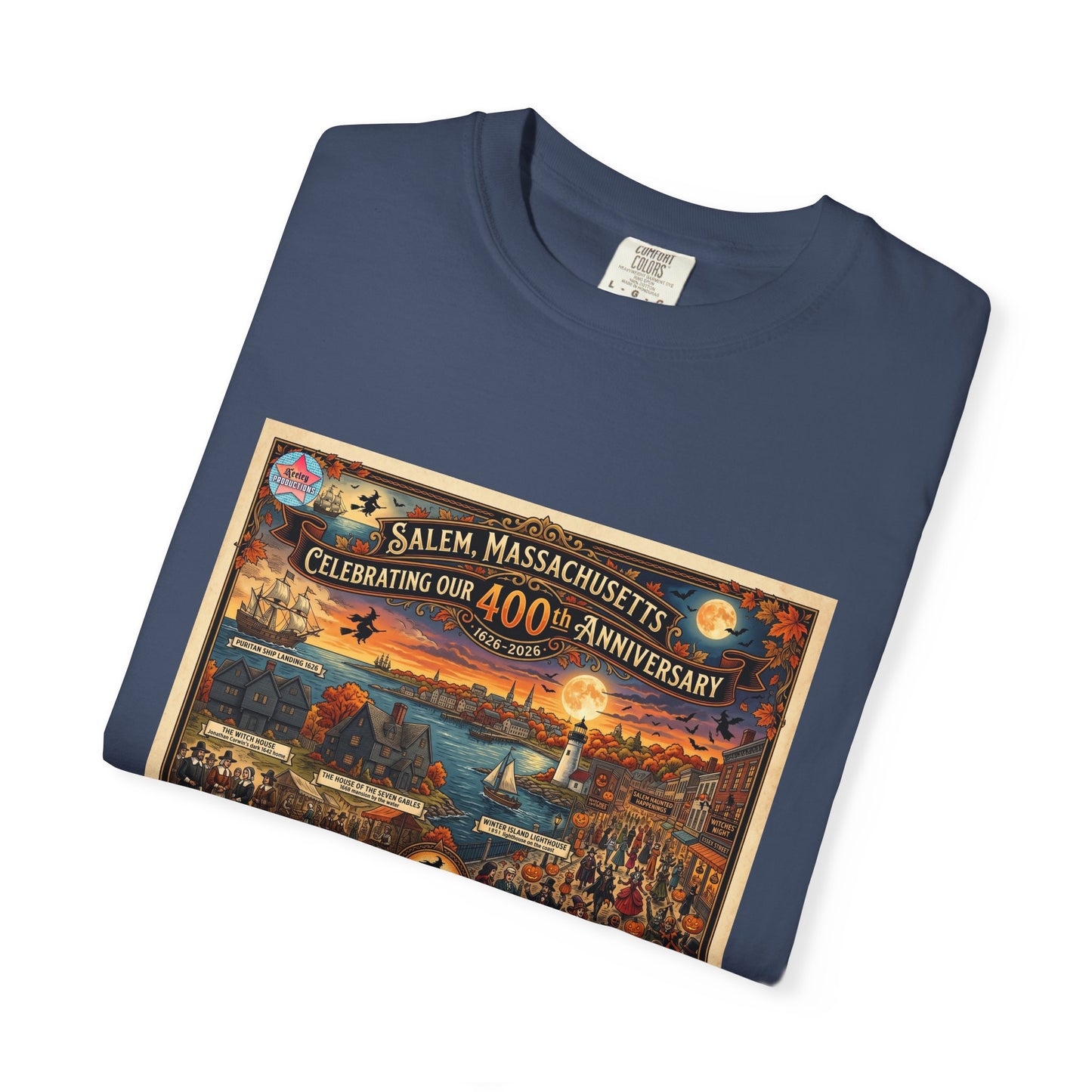 Salem 400 Unisex Garment-Dyed T-shirt