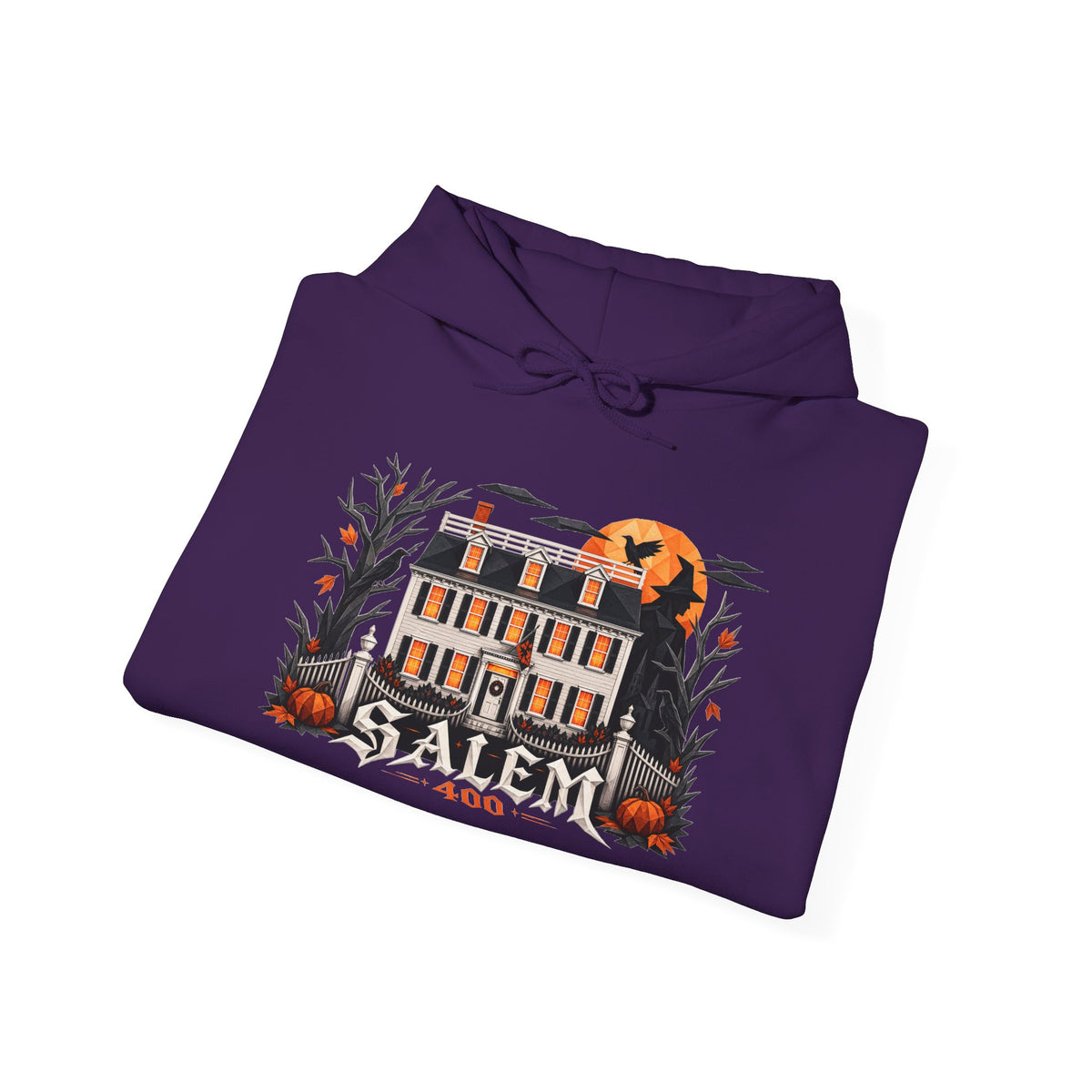 Salem 400 Ropes Mansion - Unisex Heavy Blend™ Hooded Sweatshirt