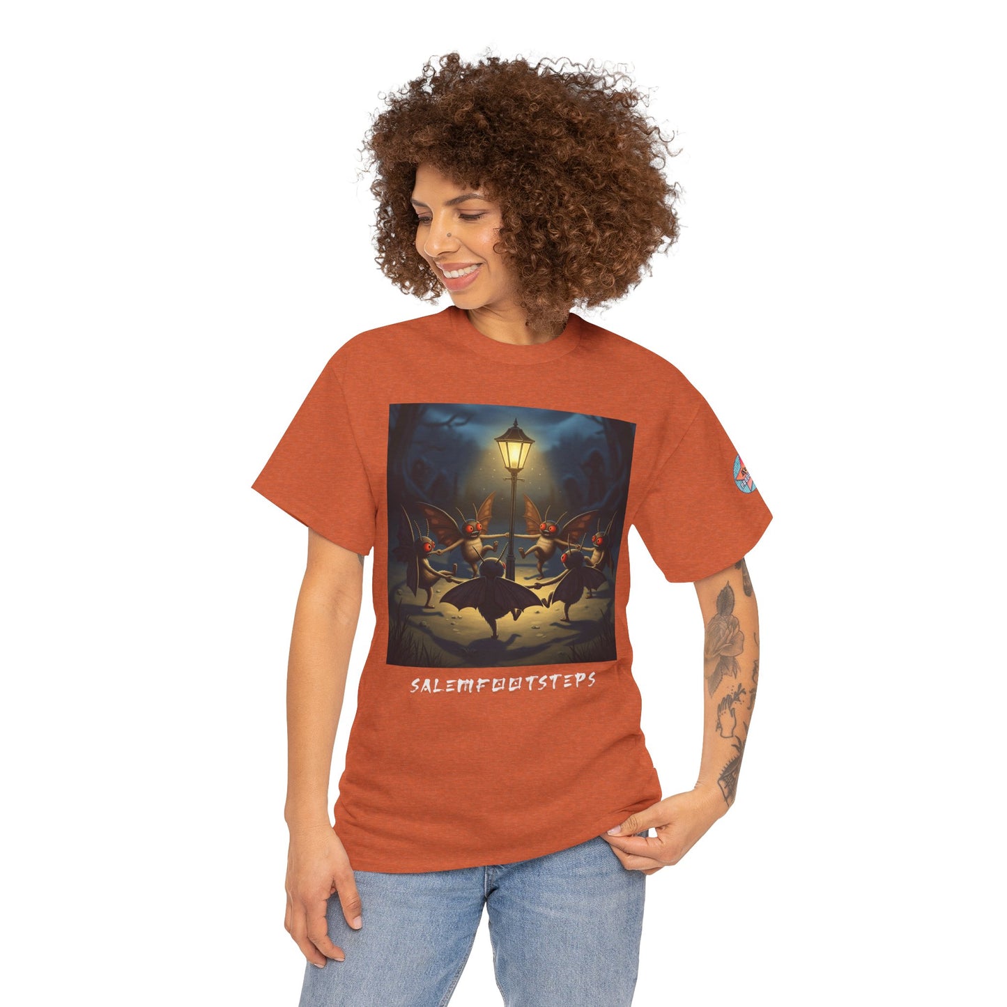 Mothman Lamp Celebration Tee (Mult Colors)