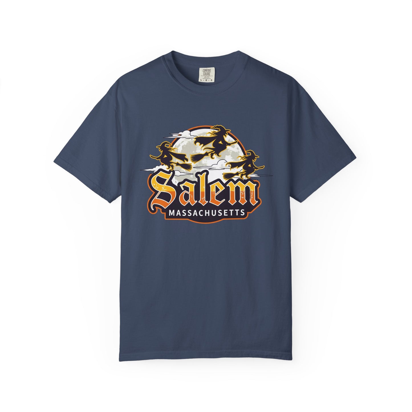 SALEM LOGO Unisex Garment-Dyed T-shirt