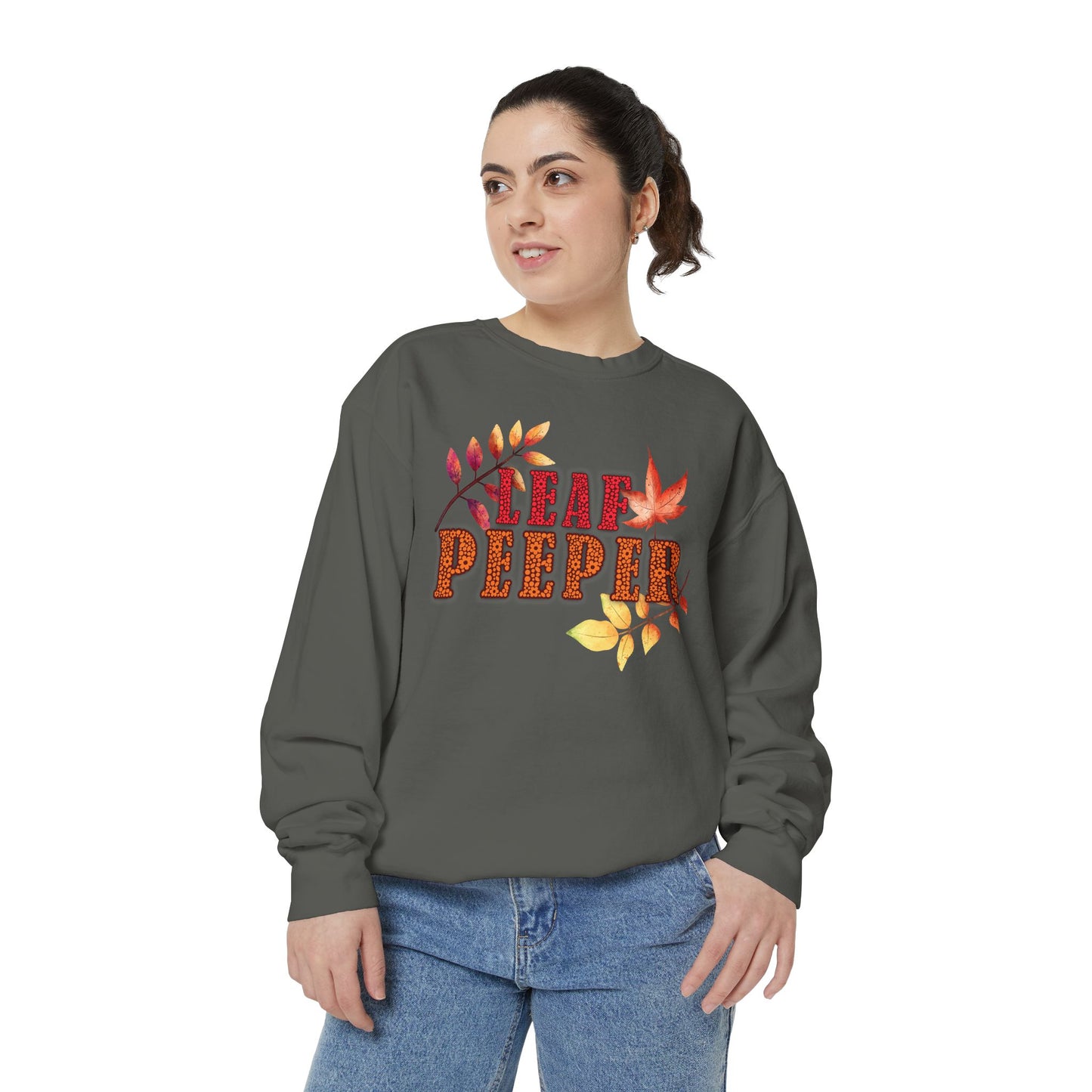 Leaf Peeper Crew Neck (Mult Colors)