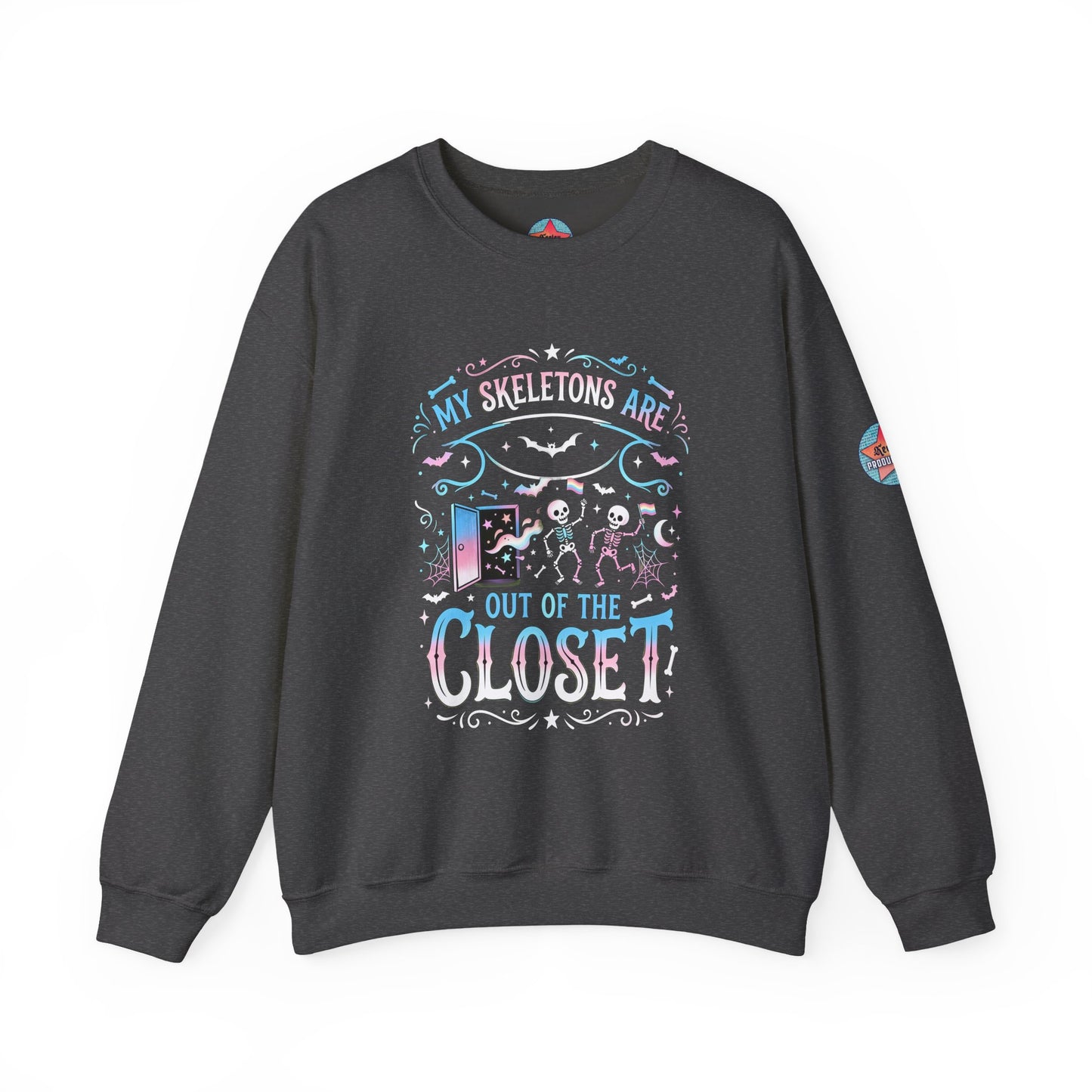 TRANS PRIDE Unisex Heavy Blend™ Crewneck Sweatshirt