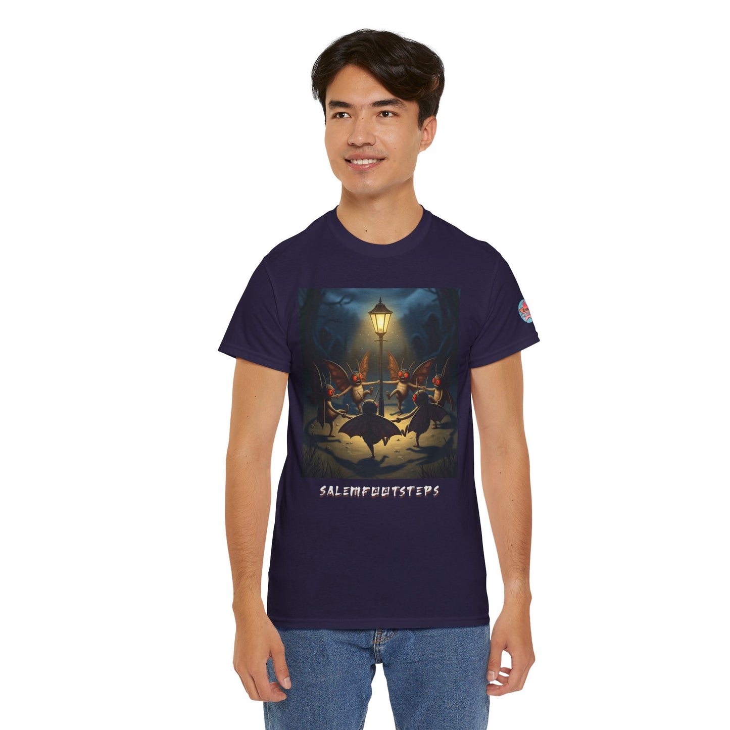 Mothman Lamp Celebration Tee (Mult Colors)