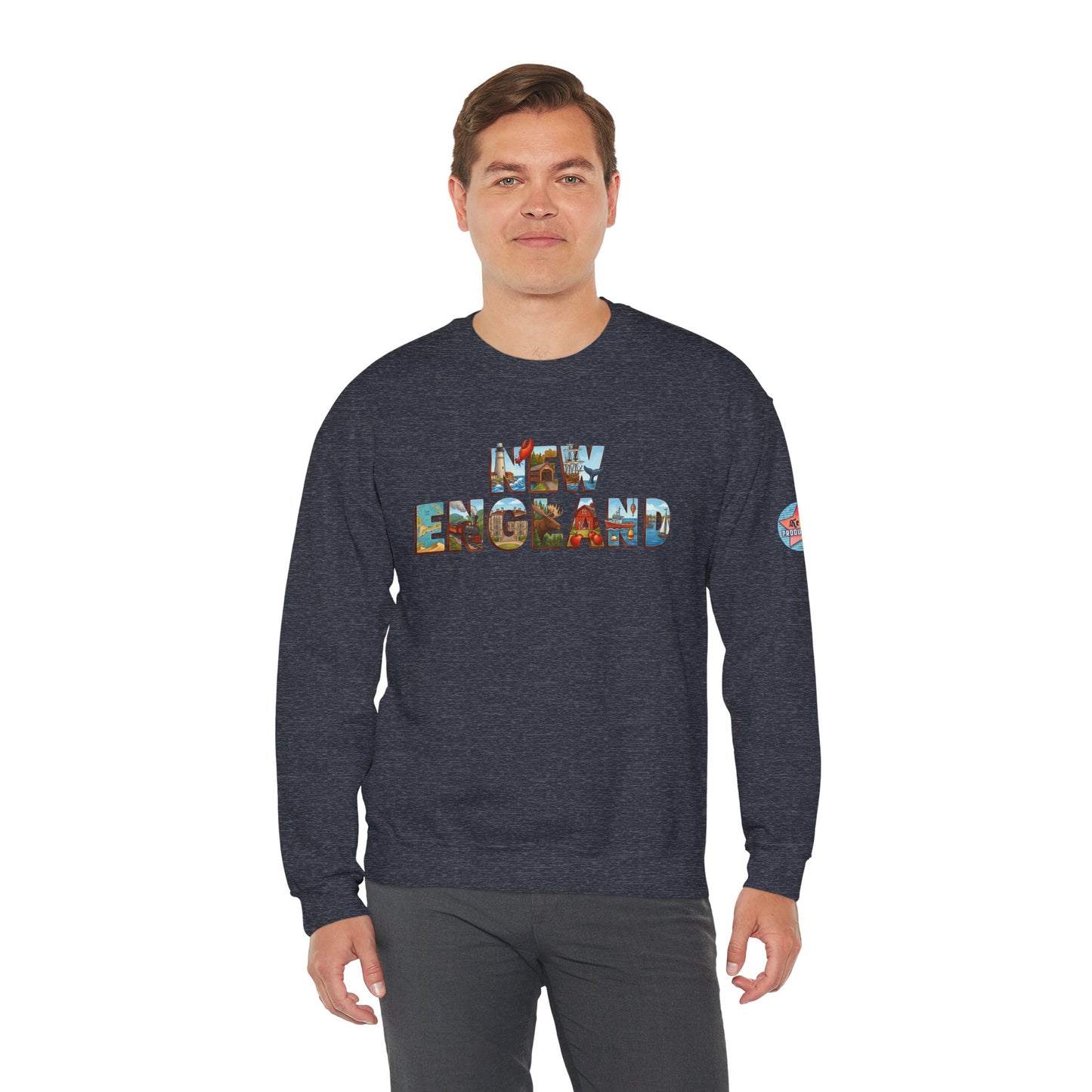 NEW ENGLAND Unisex Heavy Blend™ Crewneck Sweatshirt