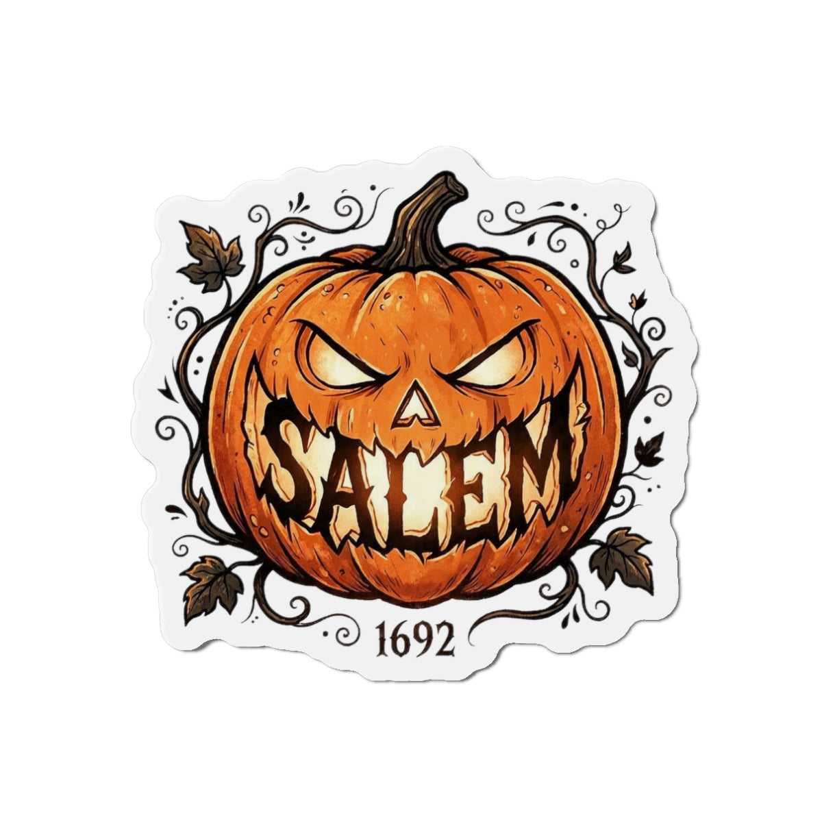 SALEM SMILE Die-Cut Magnets