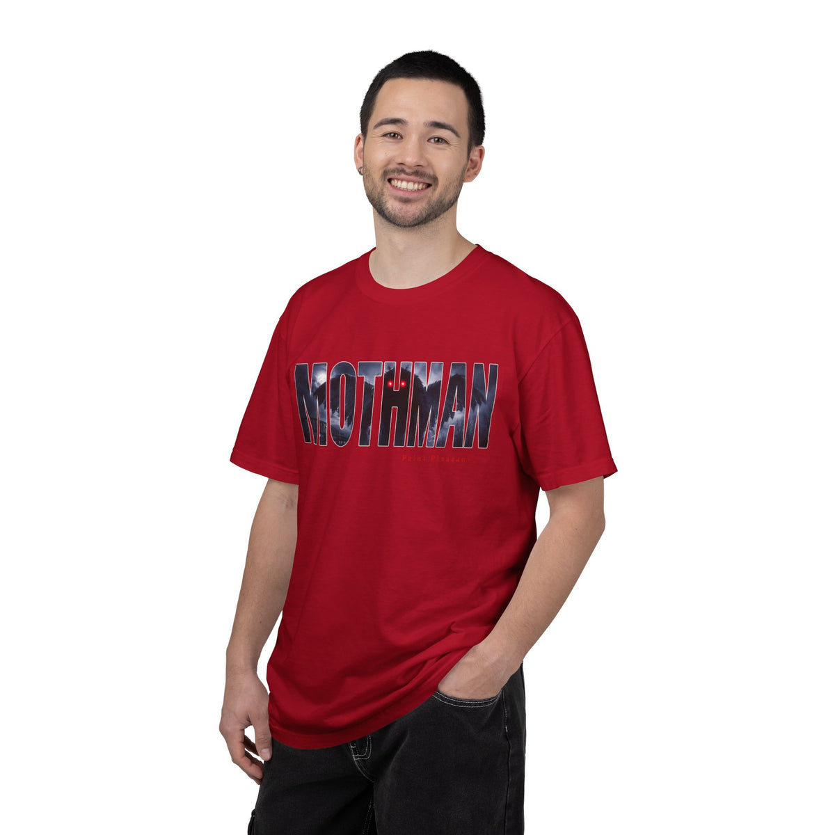 MOTHMAN LURKS Unisex Garment-Dyed T-shirt