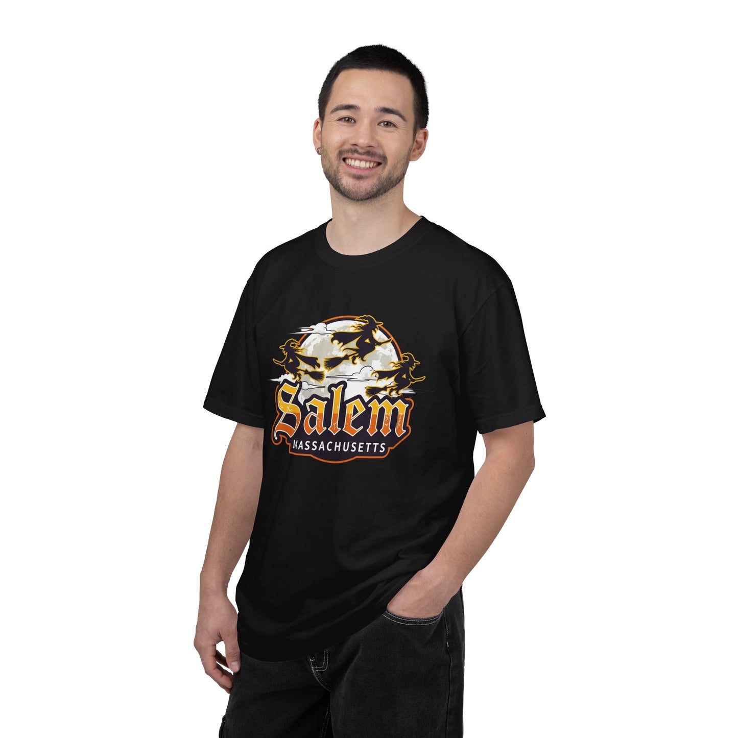 SALEM LOGO Unisex Garment-Dyed T-shirt