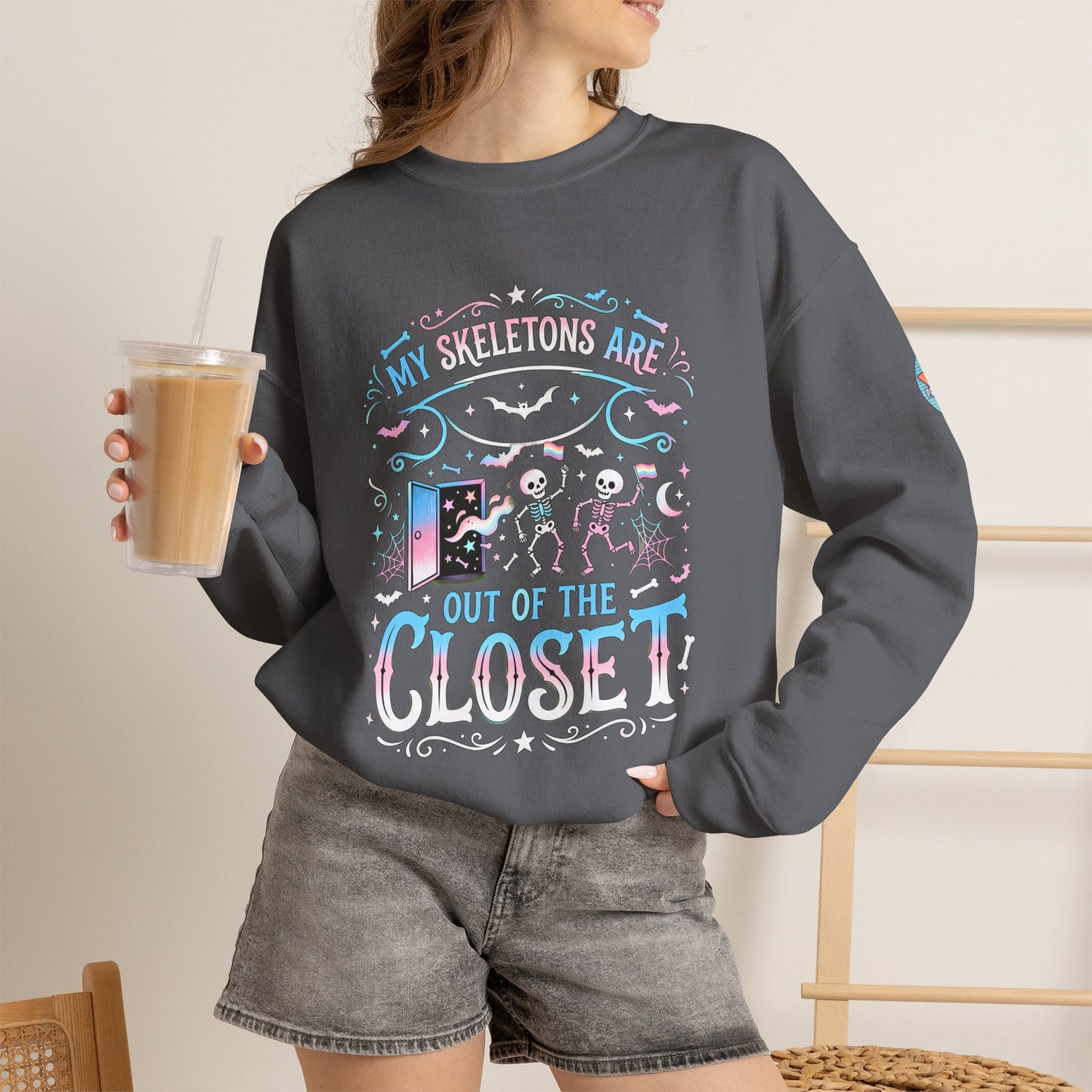 TRANS PRIDE Unisex Heavy Blend™ Crewneck Sweatshirt