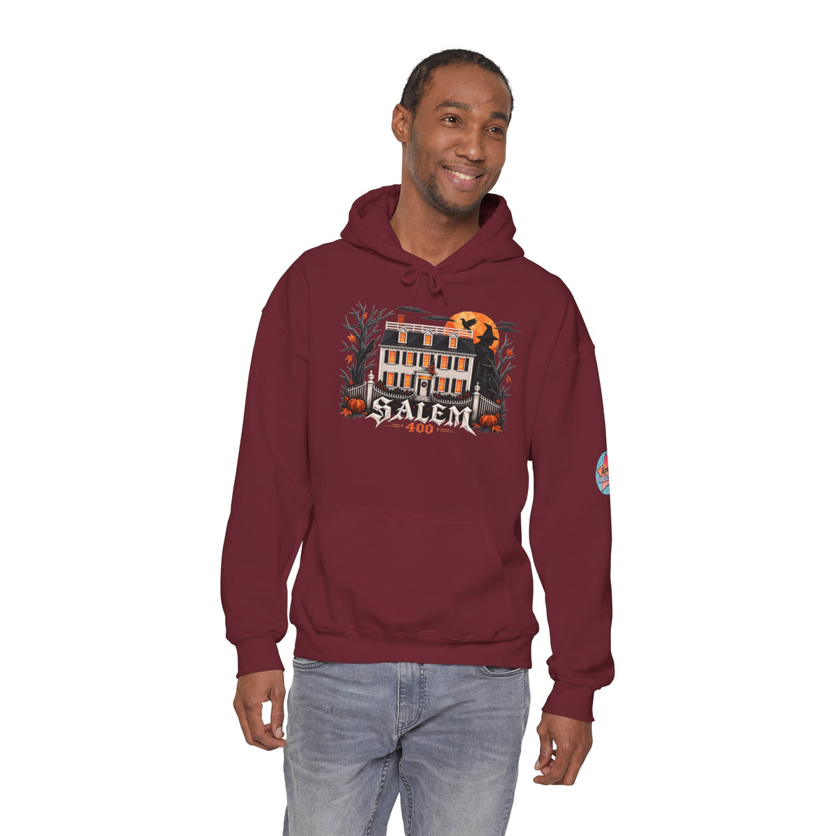 Salem 400 Ropes Mansion - Unisex Heavy Blend™ Hooded Sweatshirt