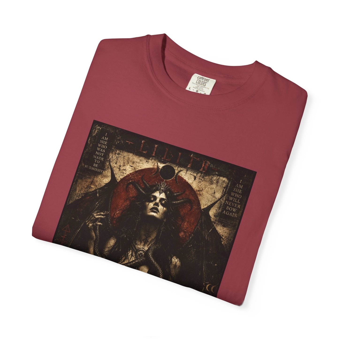 LILITH Unisex Garment-Dyed T-shirt