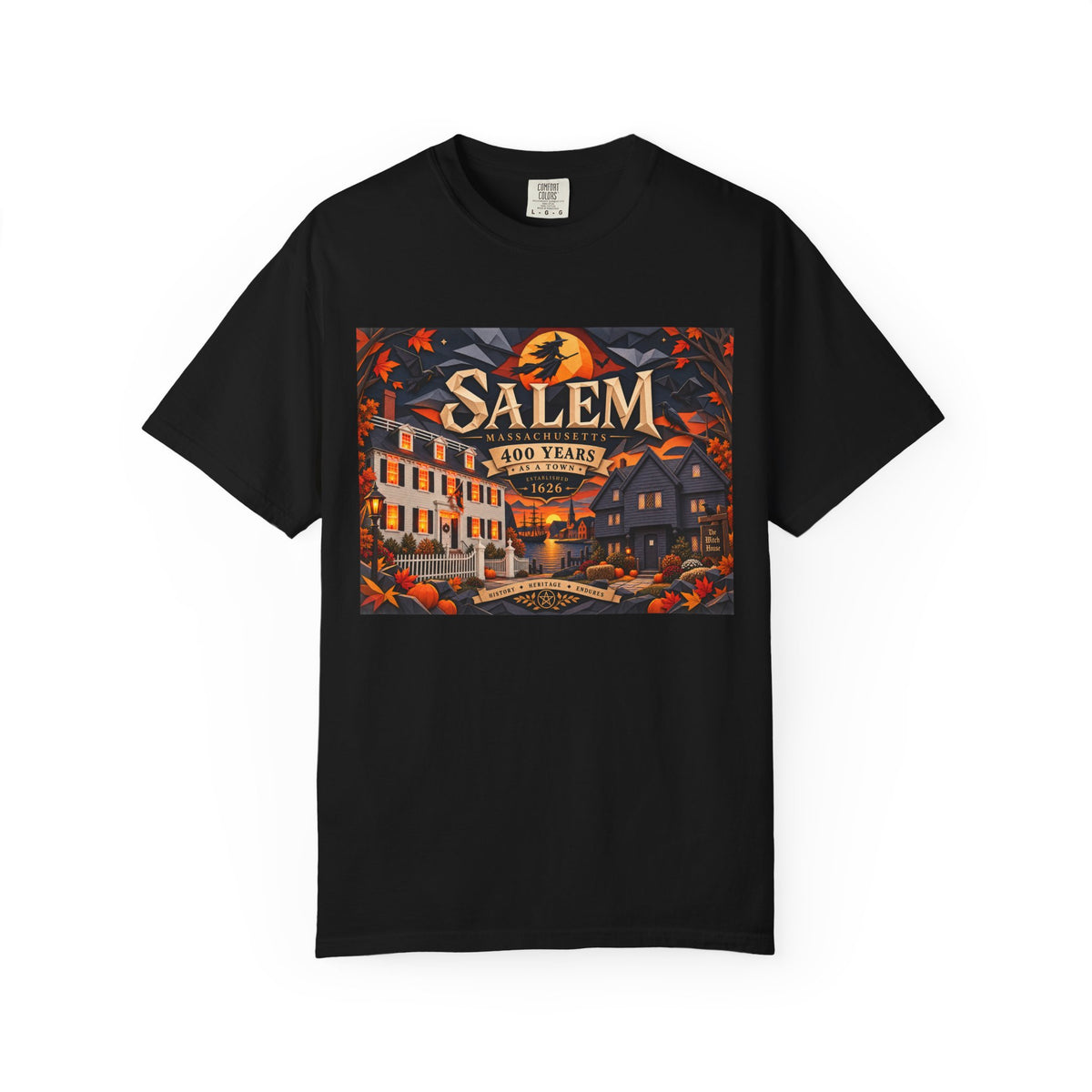 Salem 400 Forever - Unisex Garment-Dyed T-shirt