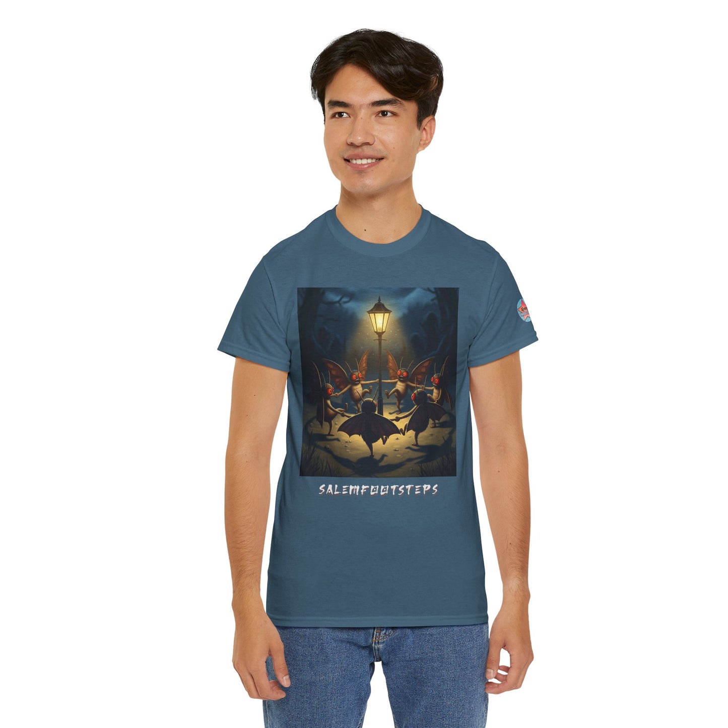 Mothman Lamp Celebration Tee (Mult Colors)