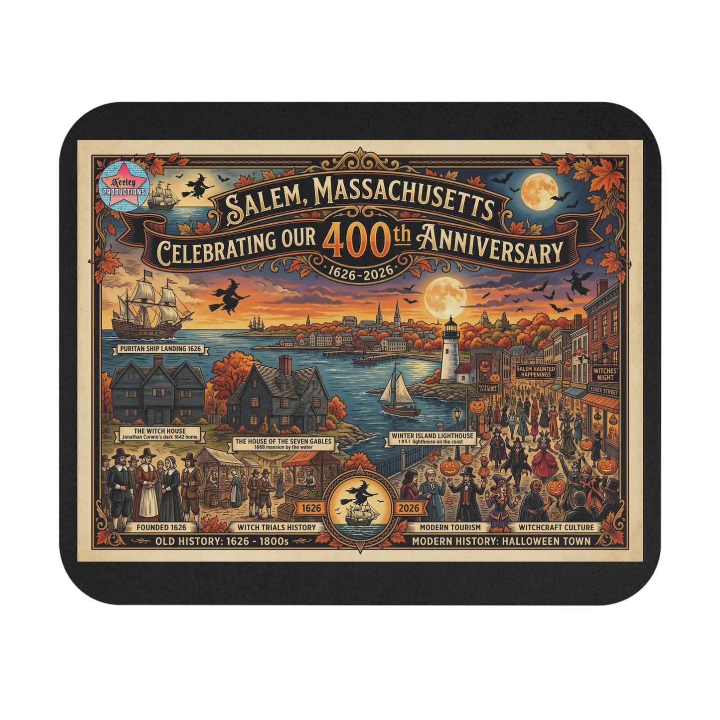 Salem 400 Mouse Pad (Rectangle)