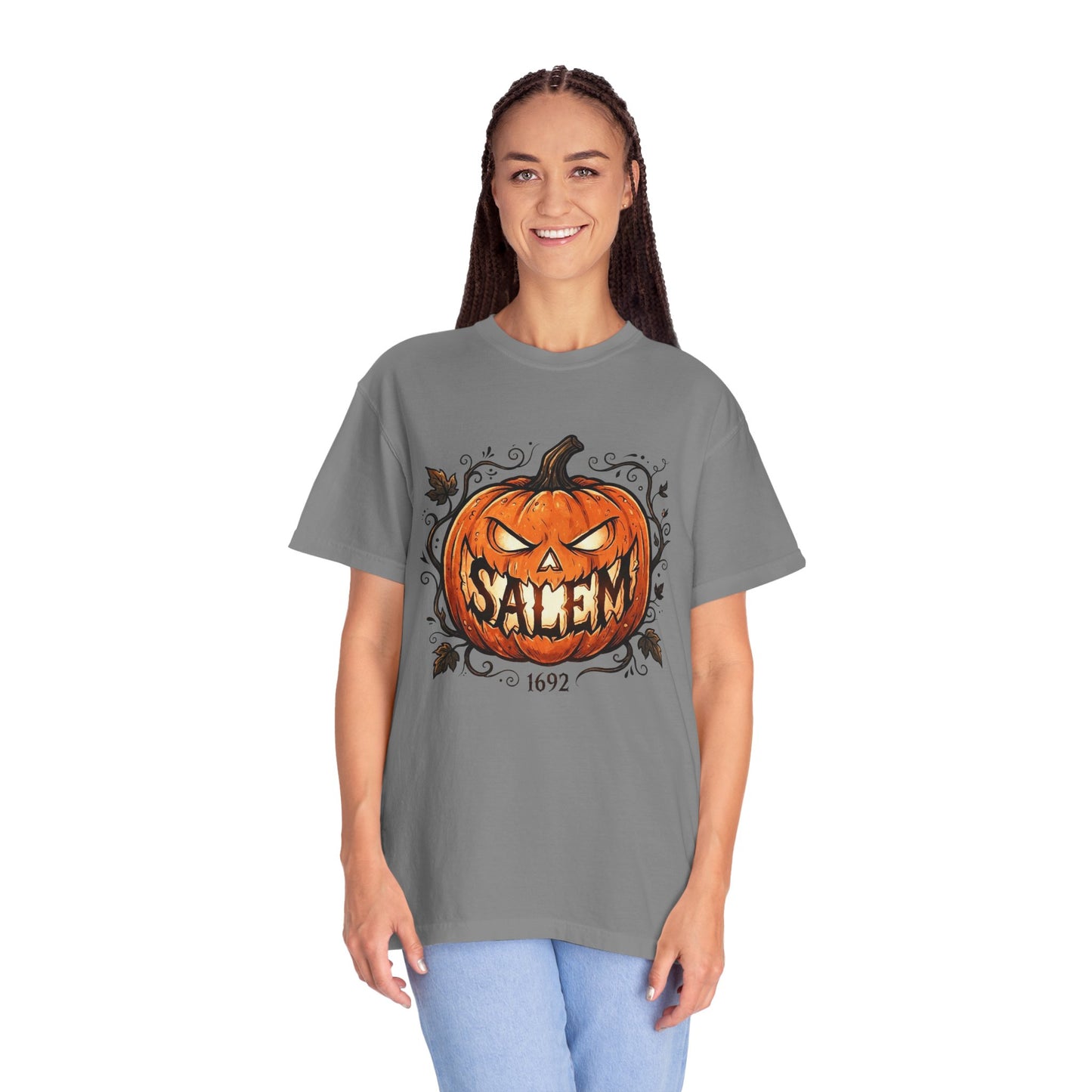 SALEM SMILE Unisex Garment-Dyed T-shirt