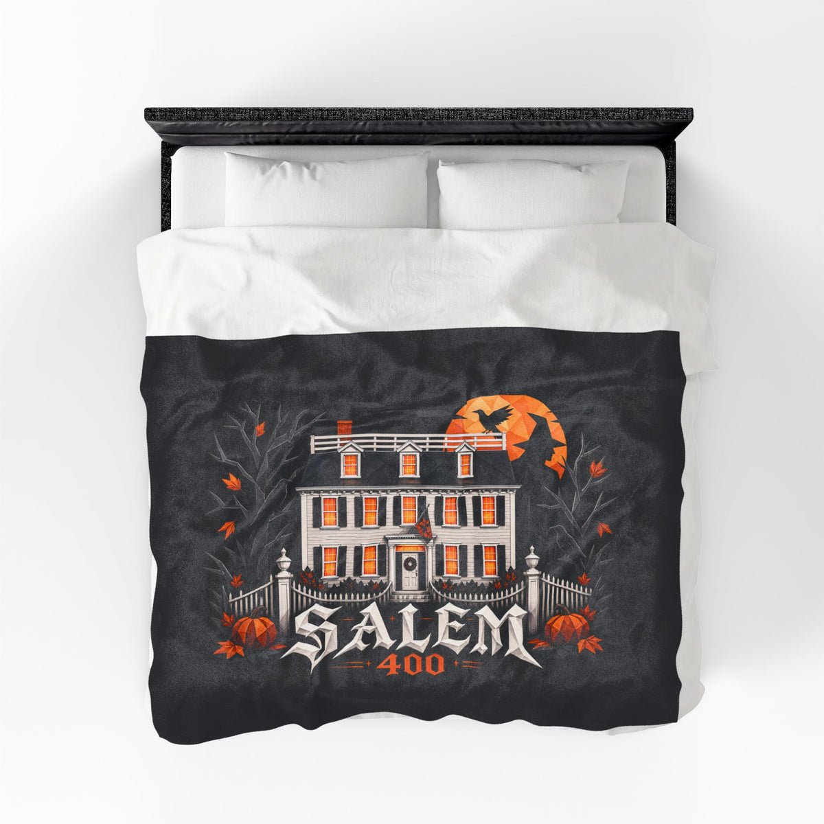 Salem 400 Ropes Mansion - Velveteen Plush Blanket