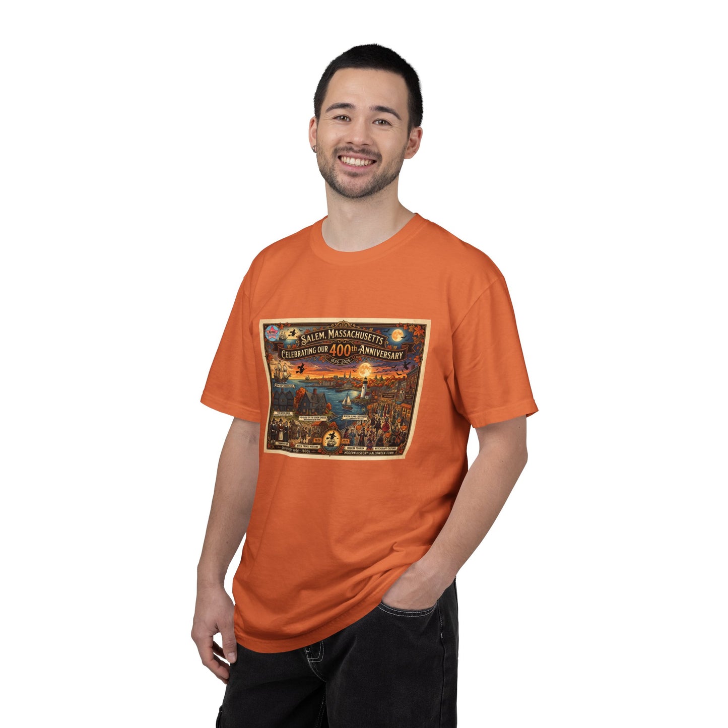 Salem 400 Unisex Garment-Dyed T-shirt