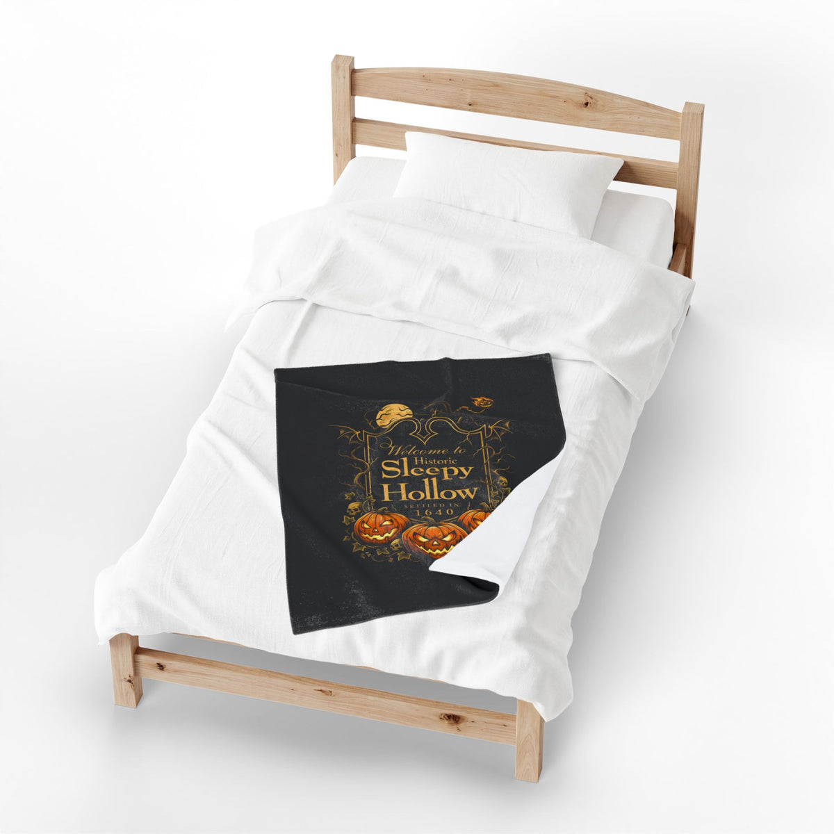 SLEEPY HOLLOW Velveteen Plush Blanket