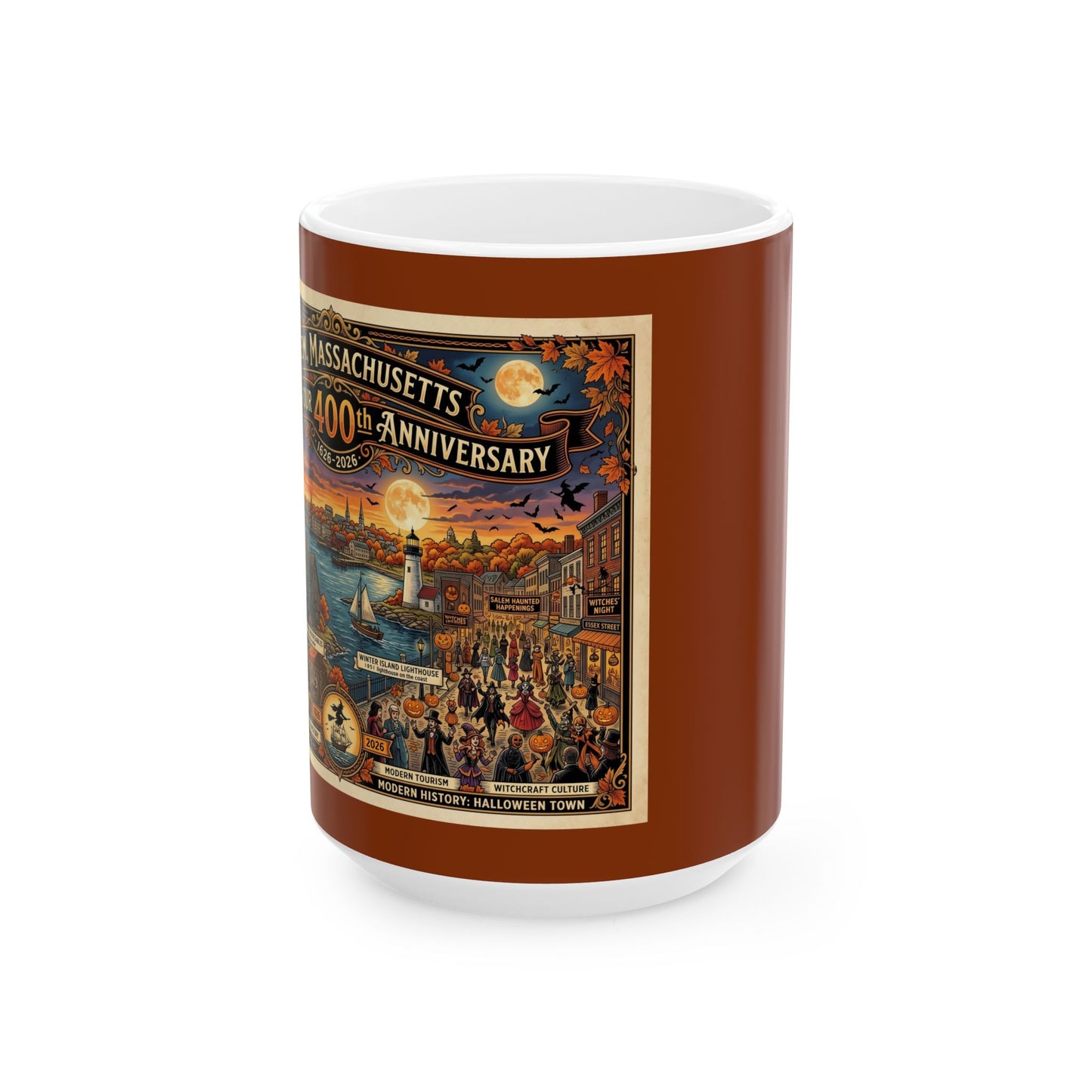 Salem 400 Ceramic Mug, (11oz, 15oz)