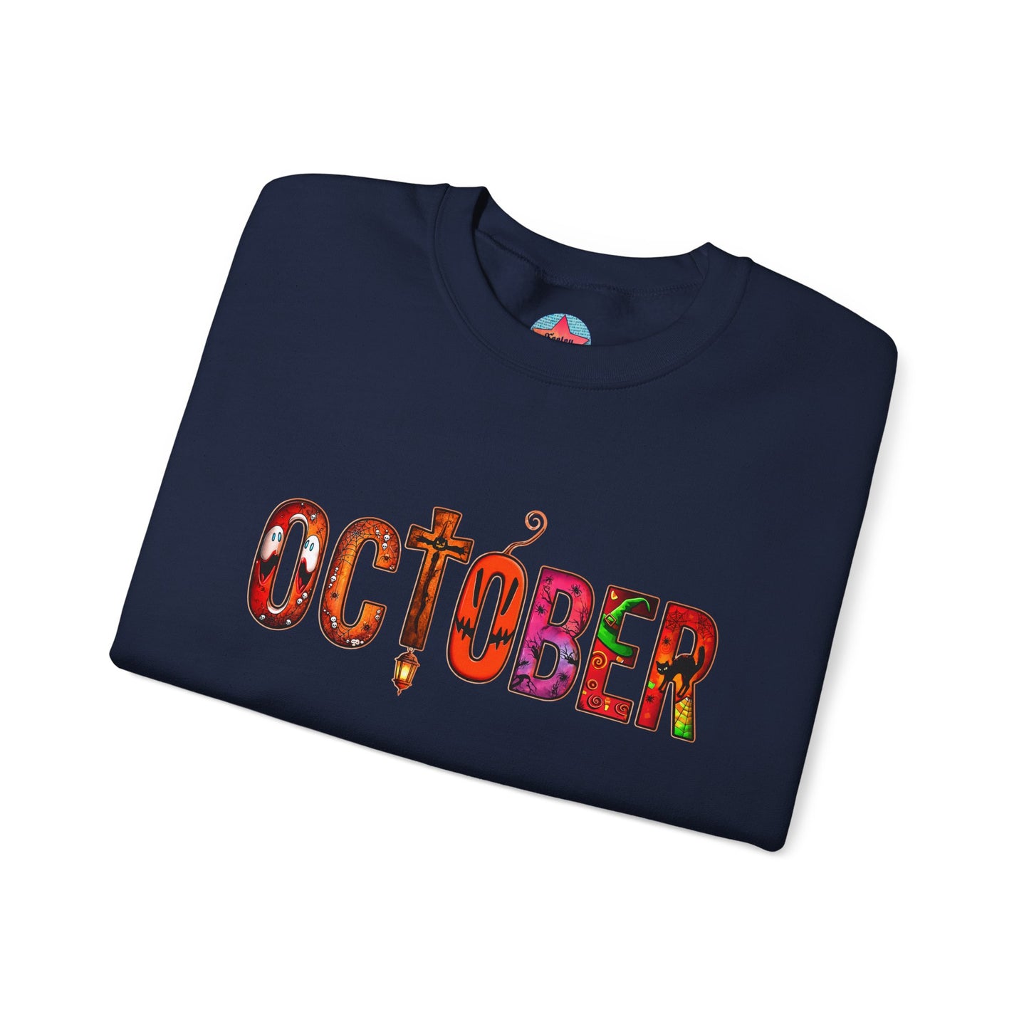 OCTOBER Unisex Heavy Blend™ Crewneck Sweatshirt