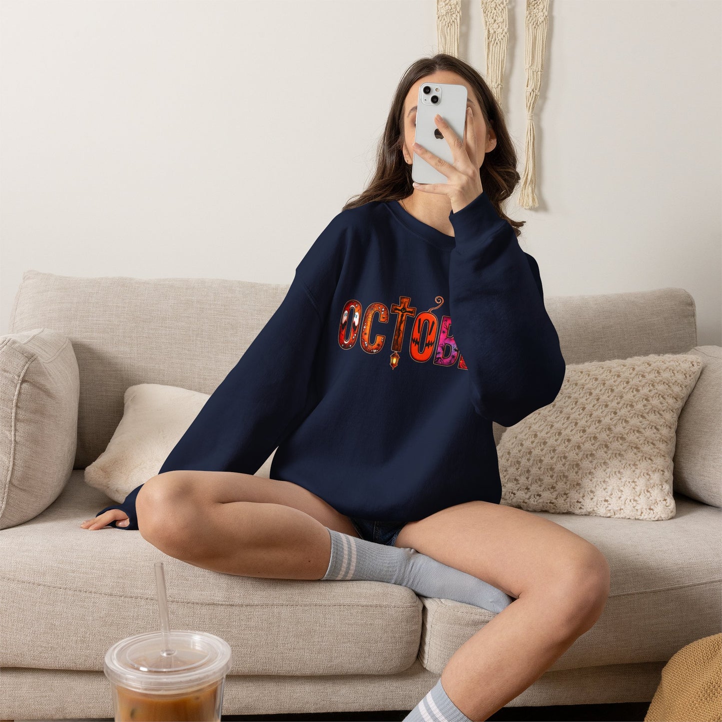 OCTOBER Unisex Heavy Blend™ Crewneck Sweatshirt