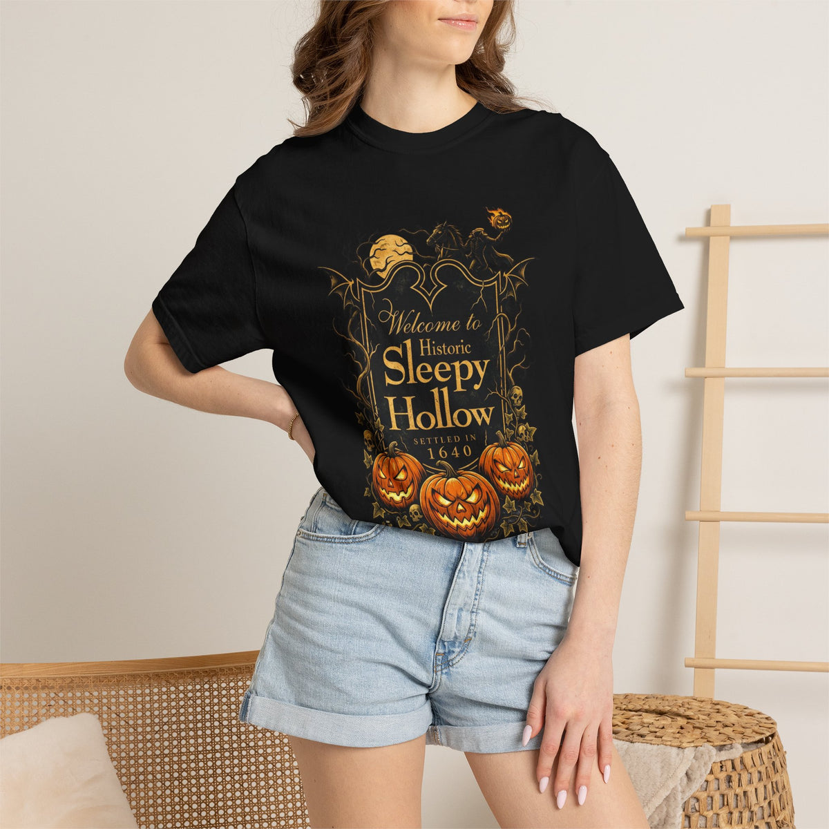 SLEEPY HOLLOW Unisex Garment-Dyed T-shirt