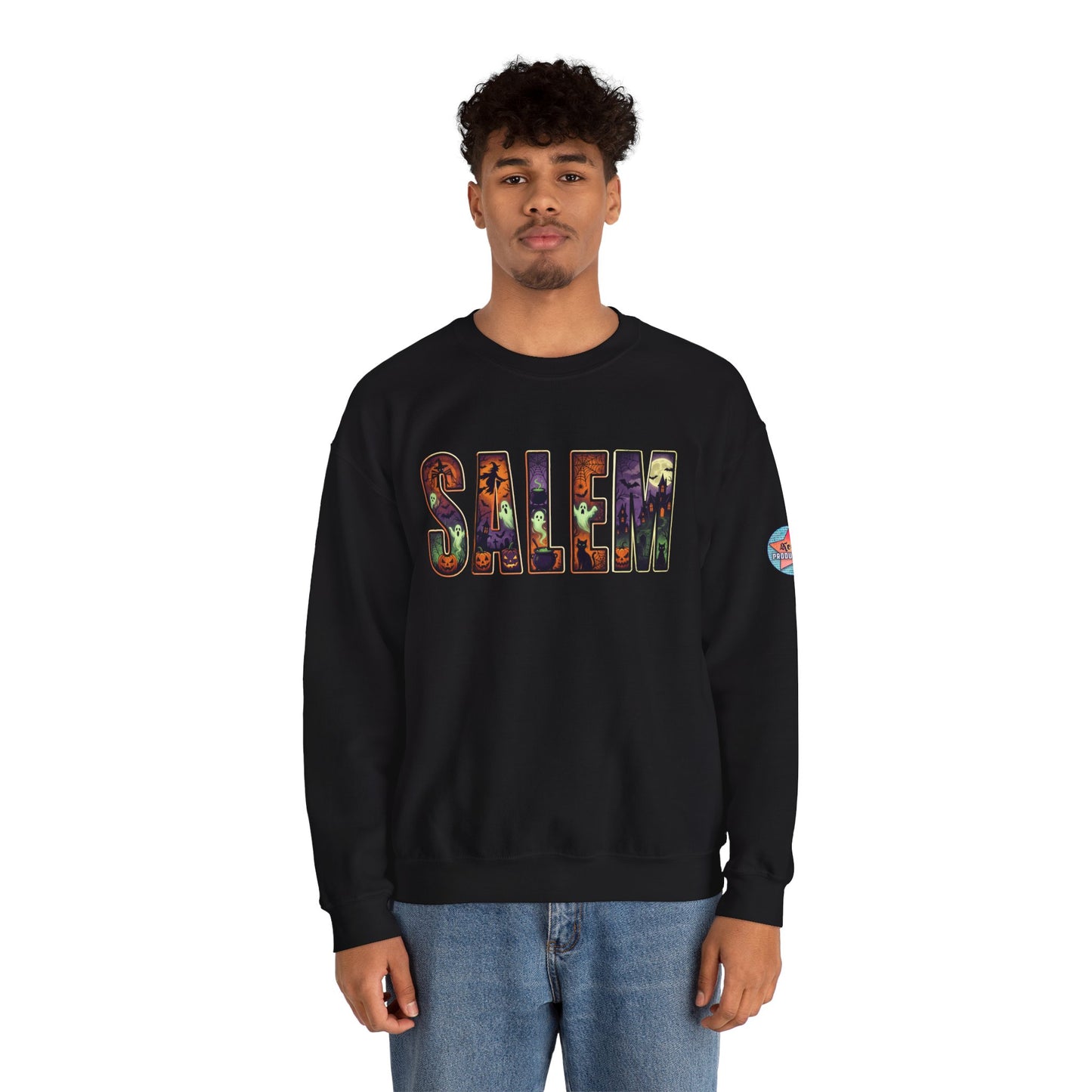 SALEM Spooky Unisex Heavy Blend™ Crewneck Sweatshirt
