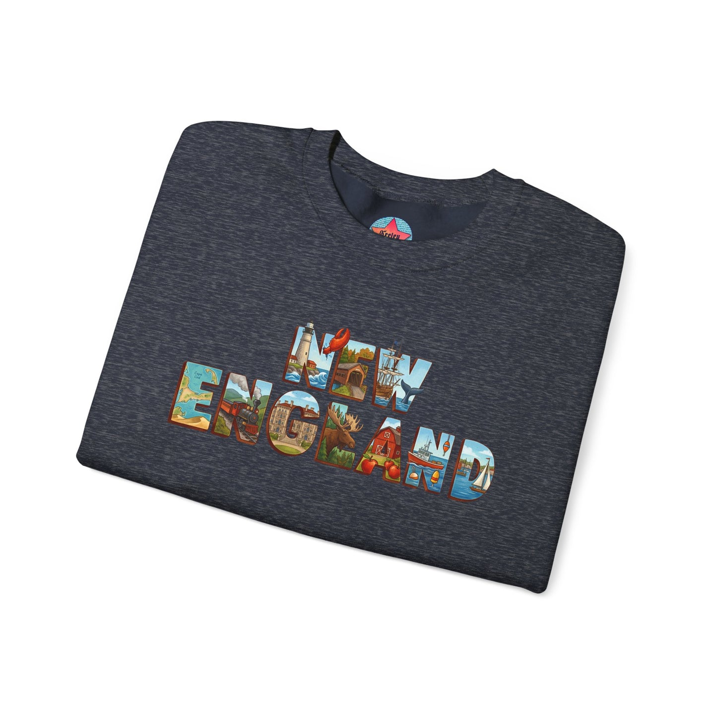 NEW ENGLAND Unisex Heavy Blend™ Crewneck Sweatshirt