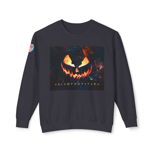 MIDNIGHT HALLOWEEN Unisex Lightweight Crewneck Sweatshirt