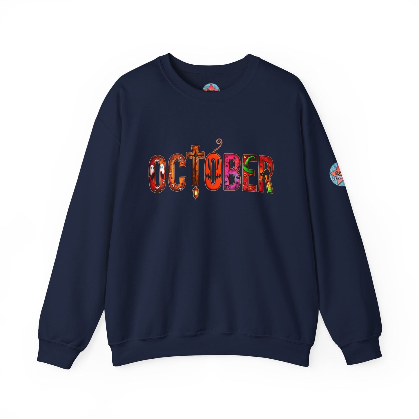 OCTOBER Unisex Heavy Blend™ Crewneck Sweatshirt