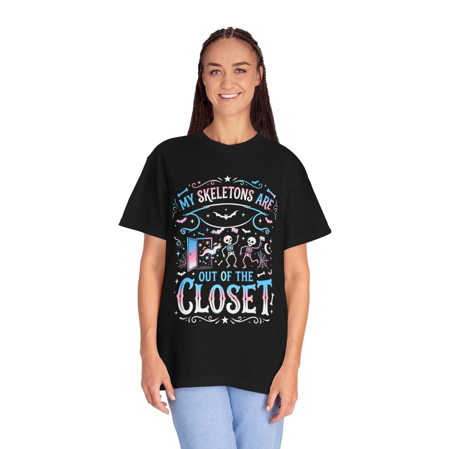 TRANS PRIDE Unisex Garment-Dyed T-shirt