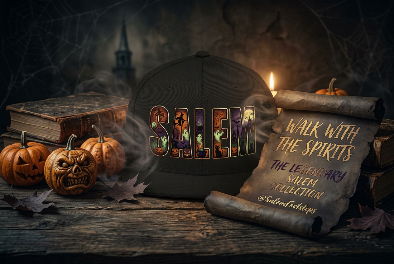 SALEM Spooky Unisex Snapback Hat