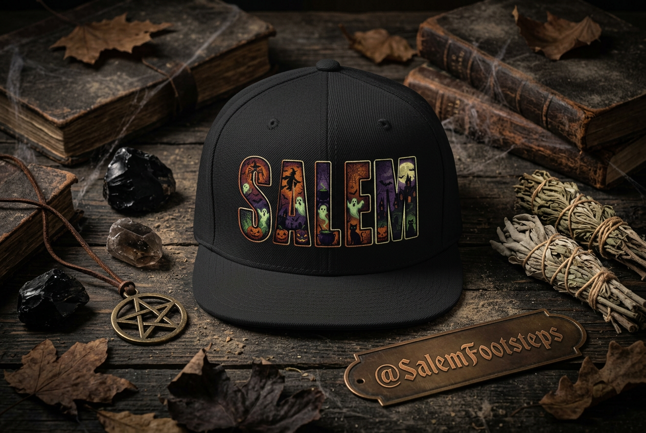 SALEM Spooky Unisex Snapback Hat