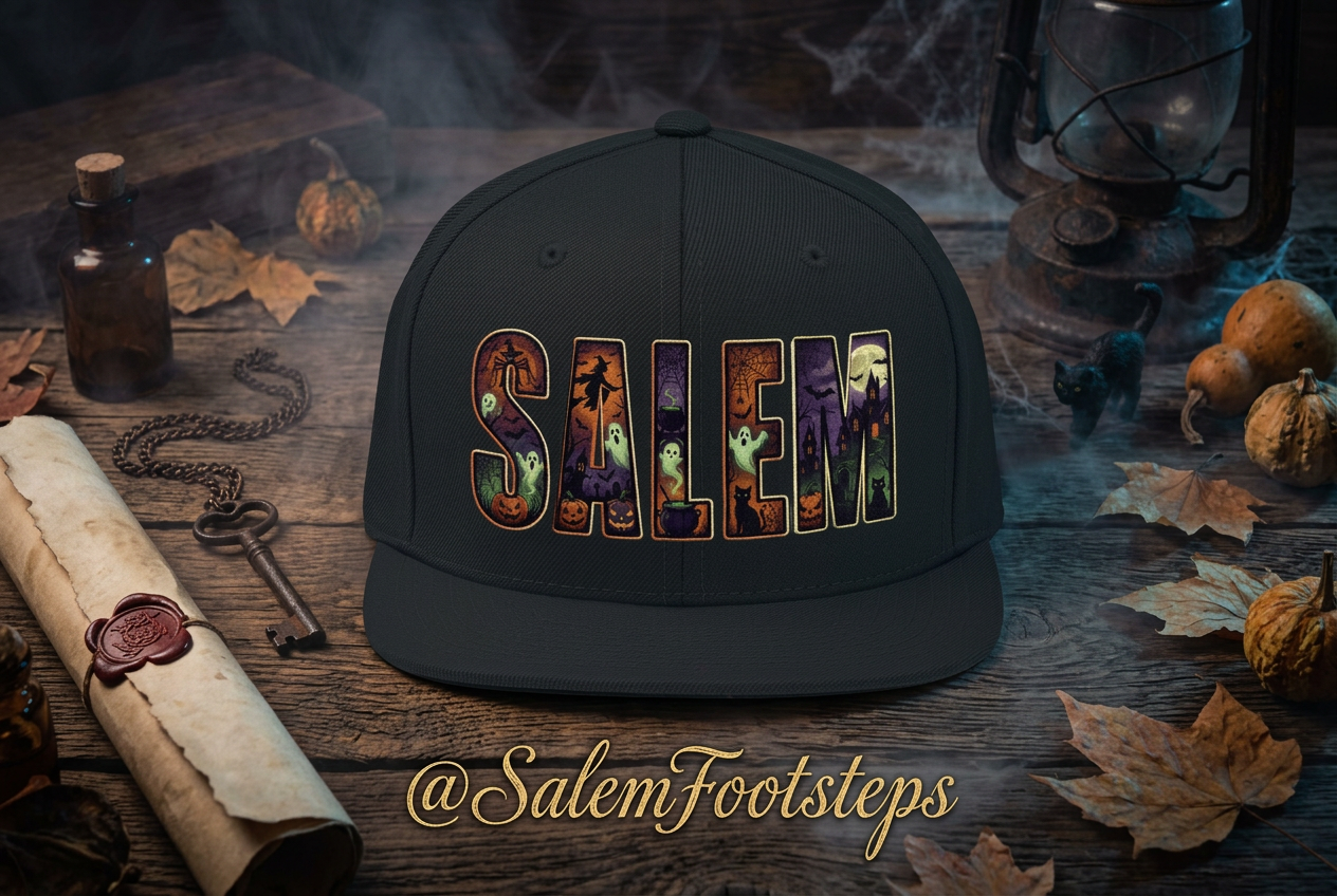 SALEM Spooky Unisex Snapback Hat