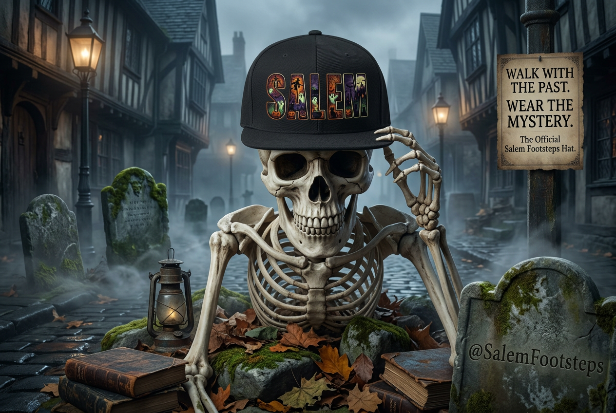 SALEM Spooky Unisex Snapback Hat