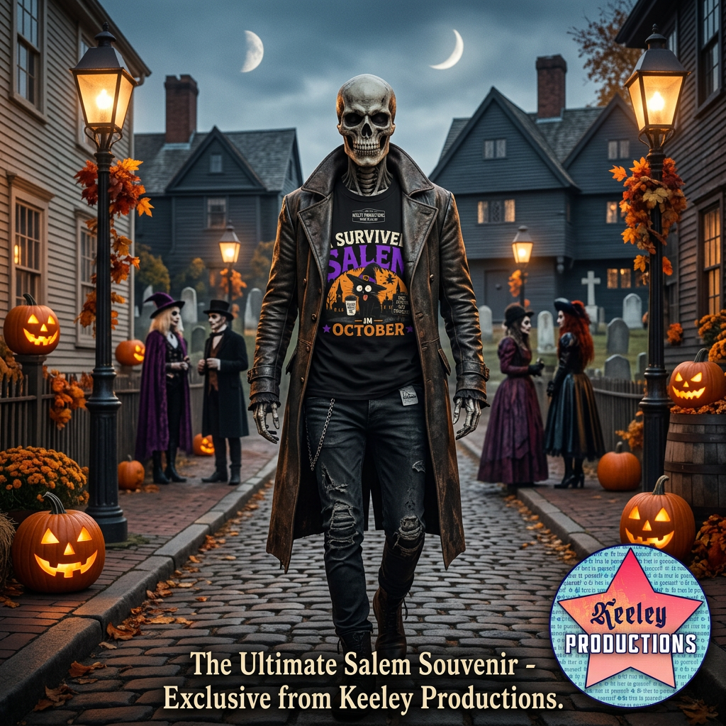 Survived Salem Cat - Unisex Garment-Dyed T-Shirt – alternate product view 6